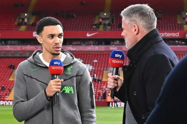 pg电子-卡拉格：对阿诺德失望，他本可帮利物浦拿更多冠军