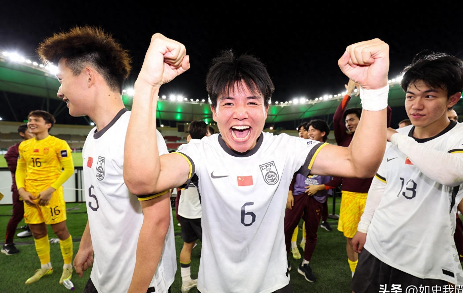 U23亚洲杯中国男足评分，拜合拉木第七，向余望第三，第一无争议